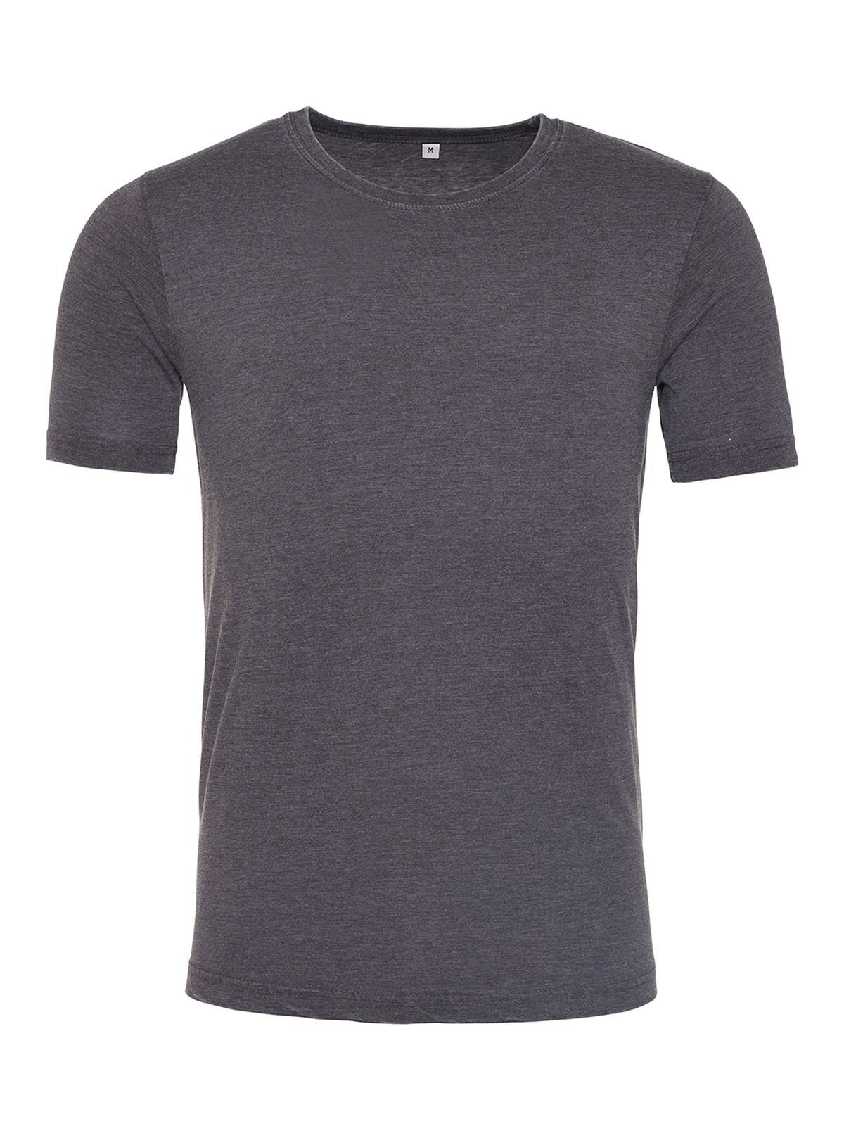 Washed T Unisex T-Shirt – Just Ts by AWDis – Farbe washed charcoal – individuell veredelbar