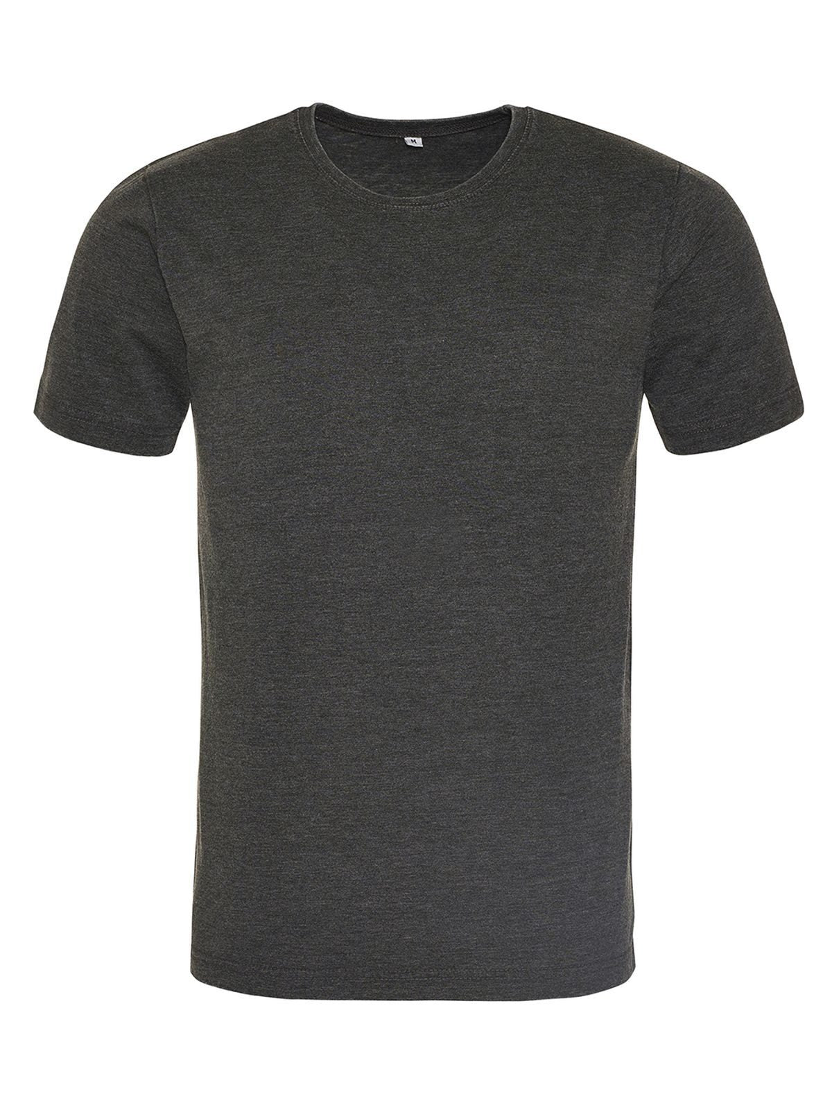 Washed T Unisex T-Shirt – Just Ts by AWDis – Farbe washed jet black – individuell veredelbar