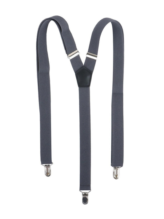 Suspender Classic Herren Gürtel / Hosenträger – Karlowsky – Farbe Anthrazit – individuell veredelbar