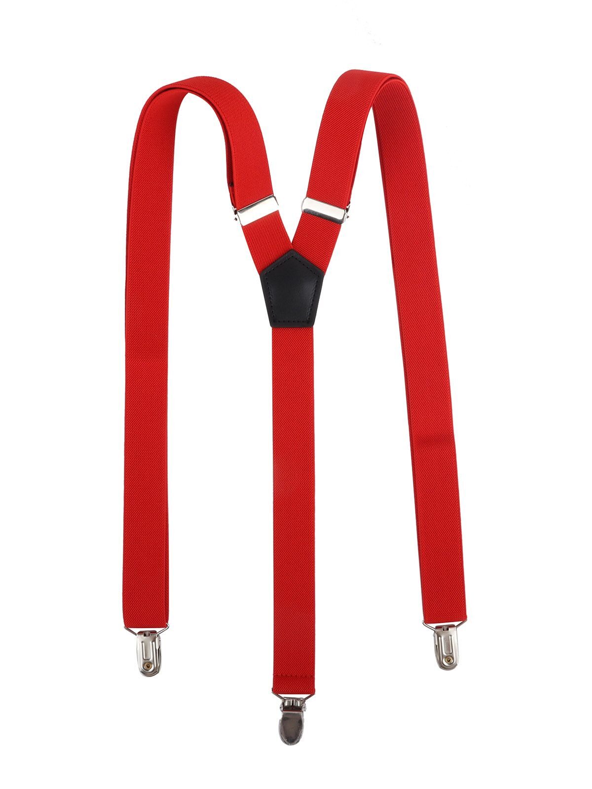 Suspender Classic Herren Gürtel / Hosenträger – Karlowsky – Farbe Rot – individuell veredelbar