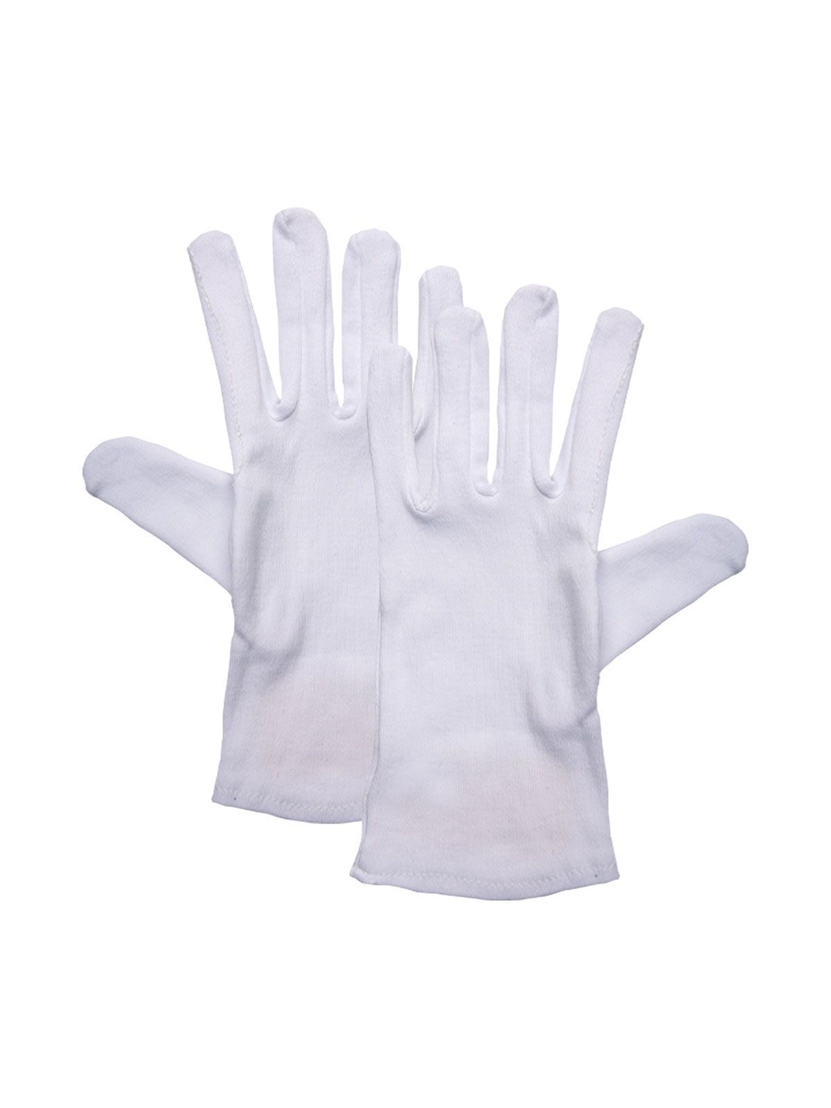 Serving gloves Sevilla One Size Schal / Handschuhe – Karlowsky – Farbe Weiß – individuell veredelbar