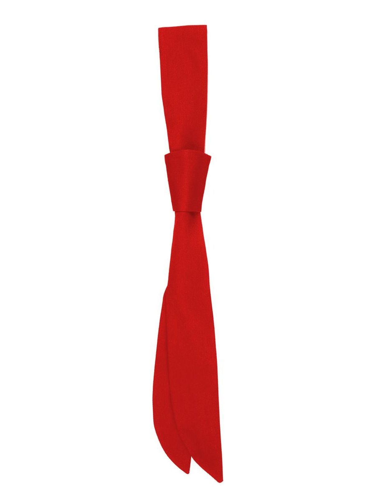 Service Tie 94 x 5 cm Herren Schal / Handschuhe – Karlowsky – Farbe Rot – individuell veredelbar