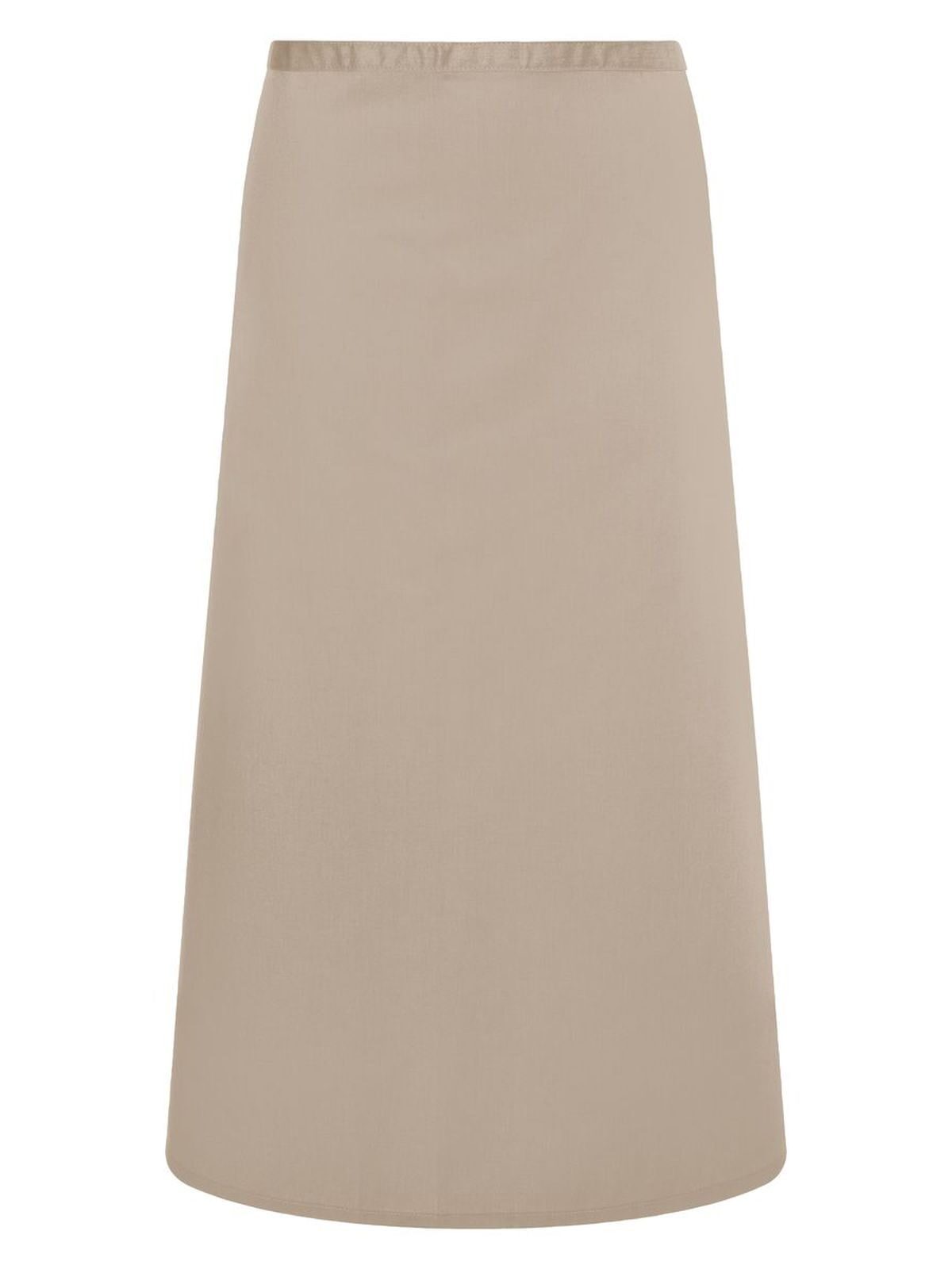 Bistro Apron Basic Schürze / Kasack – Karlowsky – Farbe Sand – individuell veredelbar