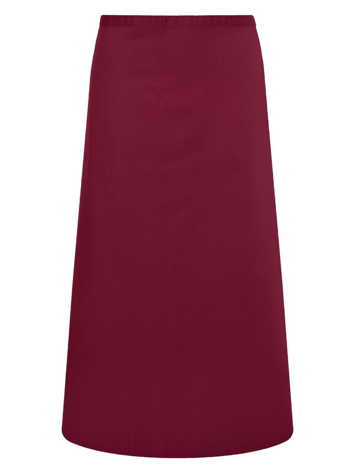 Bistro Apron Basic Schürze / Kasack – Karlowsky – Farbe Bordeaux – individuell veredelbar