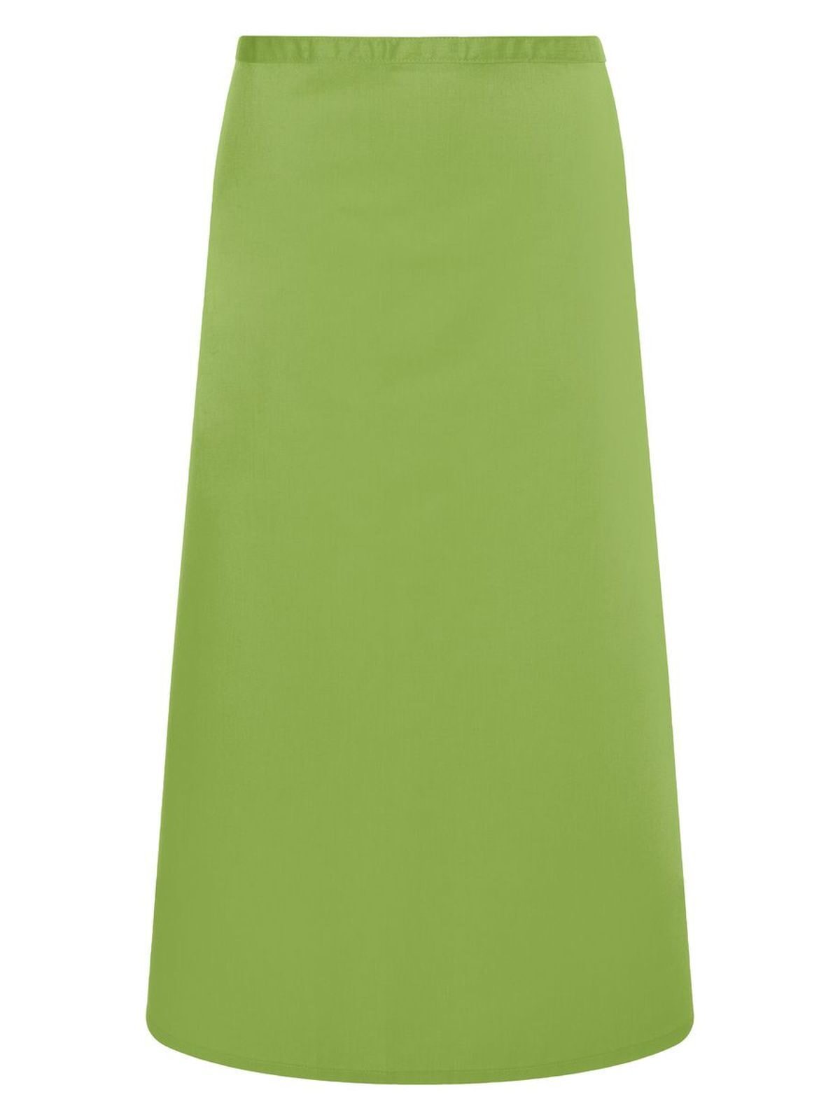 Bistro Apron Basic Schürze / Kasack – Karlowsky – Farbe Lime – individuell veredelbar