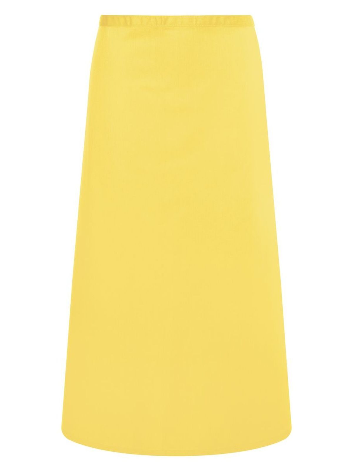 Bistro Apron Basic Schürze / Kasack – Karlowsky – Farbe Sunny Yellow – individuell veredelbar