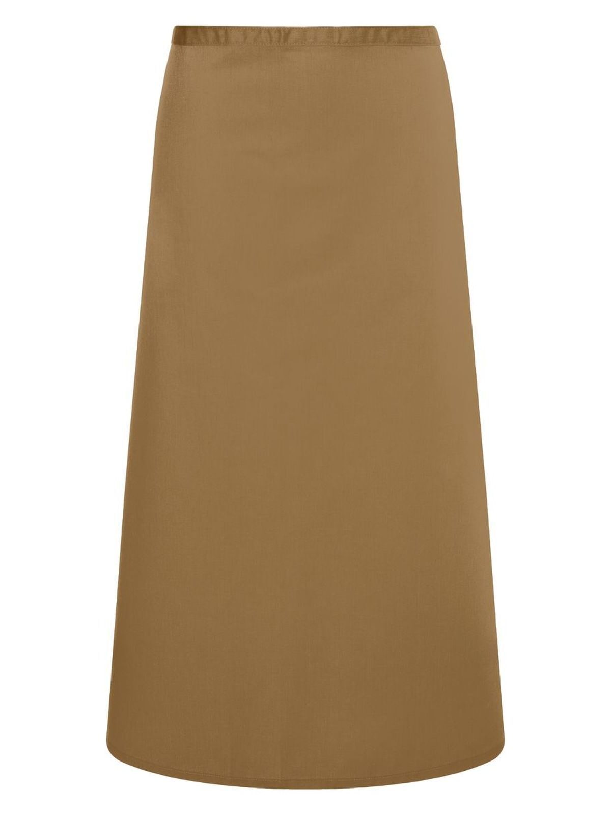 Bistro Apron Basic Schürze / Kasack – Karlowsky – Farbe Camel – individuell veredelbar