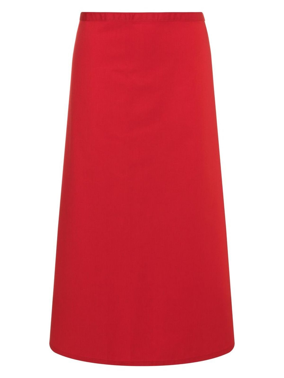 Bistro Apron Basic Schürze / Kasack – Karlowsky – Farbe Rot – individuell veredelbar