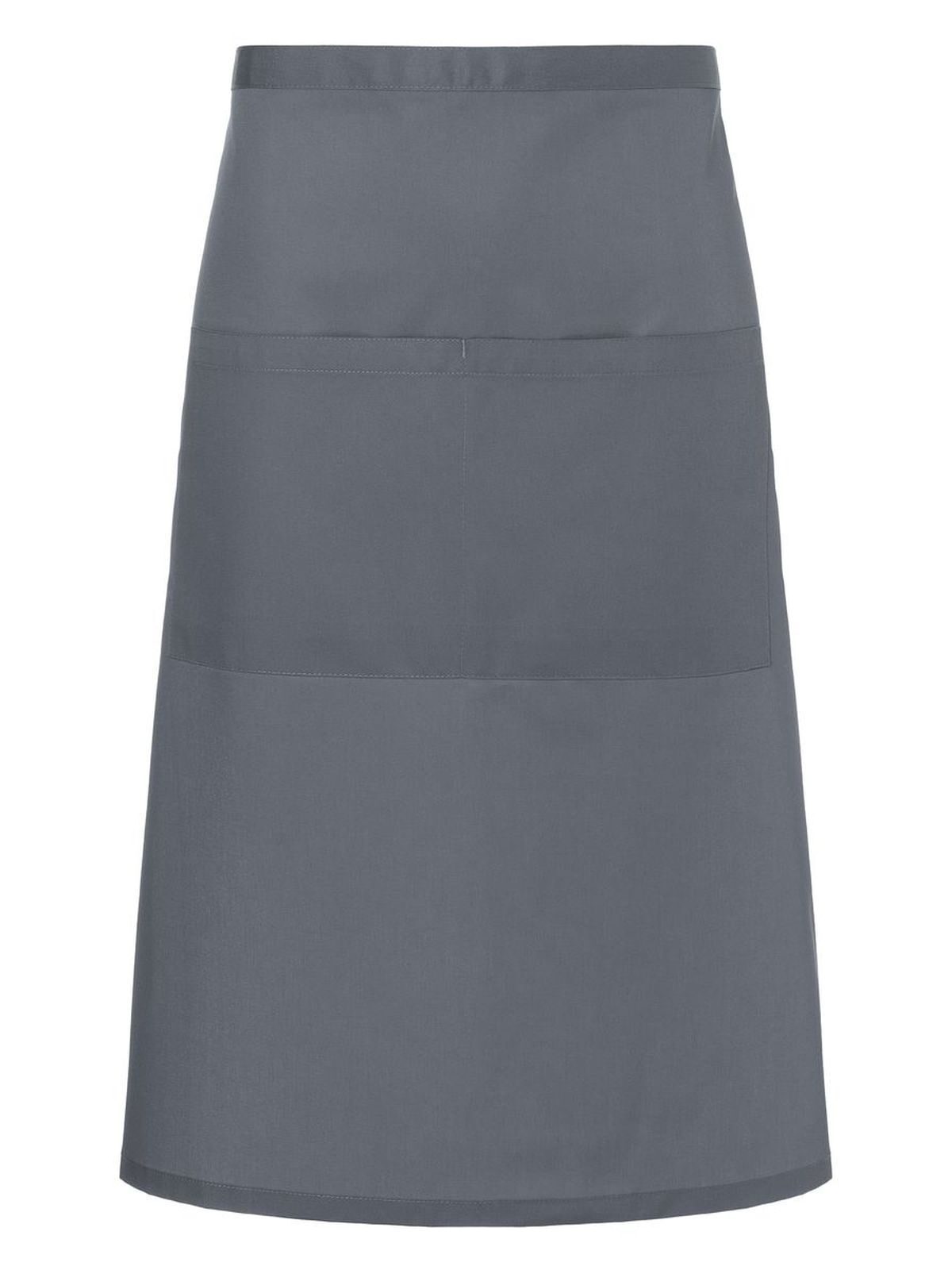 Bistro Apron Basic with Pocket Herren Schürze / Kasack – Karlowsky – Farbe Anthrazit – individuell veredelbar
