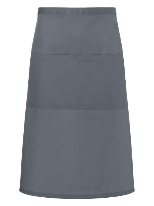 Bistro Apron Basic with Pocket Herren Schürze / Kasack – Karlowsky – Farbe Anthrazit – individuell veredelbar