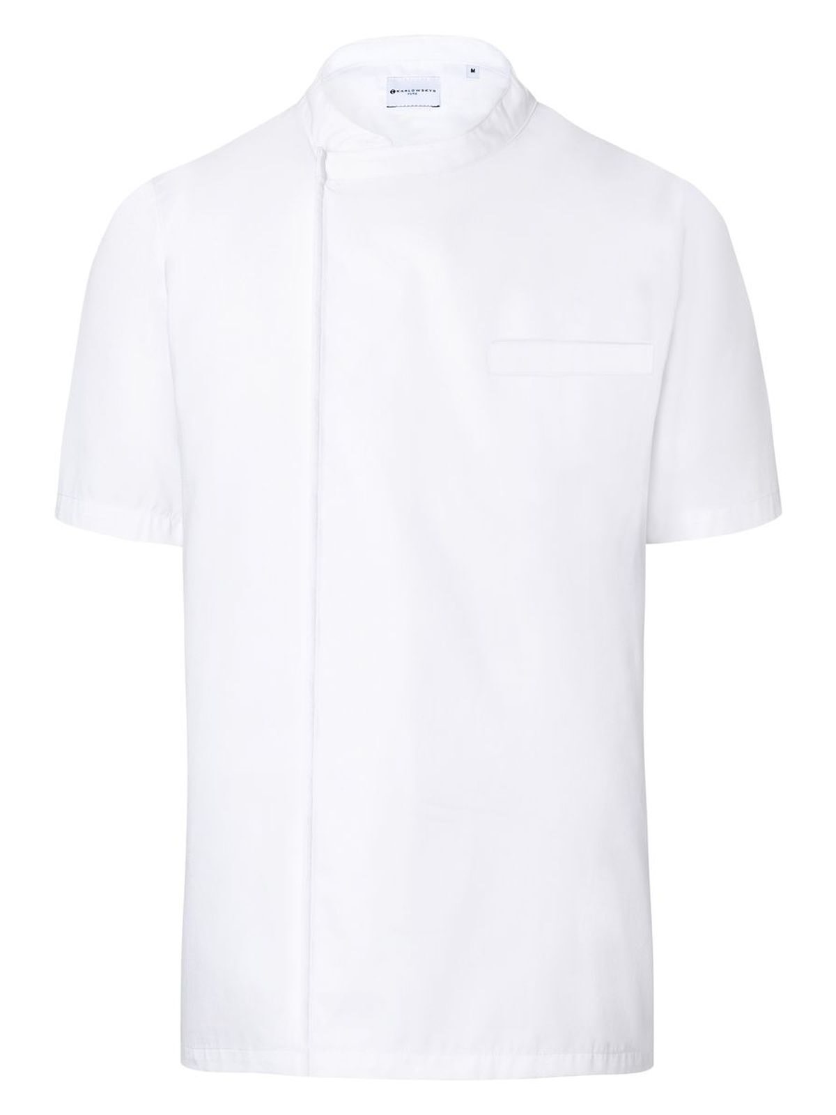 Pull-over Chef's Shirt Basic Herren Schürze / Kasack – Karlowsky – Farbe Weiß – individuell veredelbar