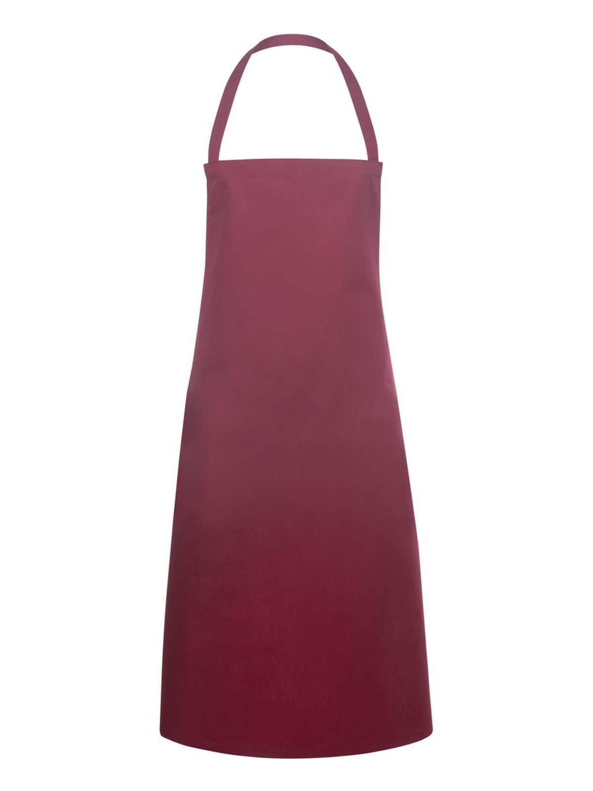 Bib Apron Basic 75 x 100 cm Herren Schürze / Kasack – Karlowsky – Farbe Bordeaux – individuell veredelbar