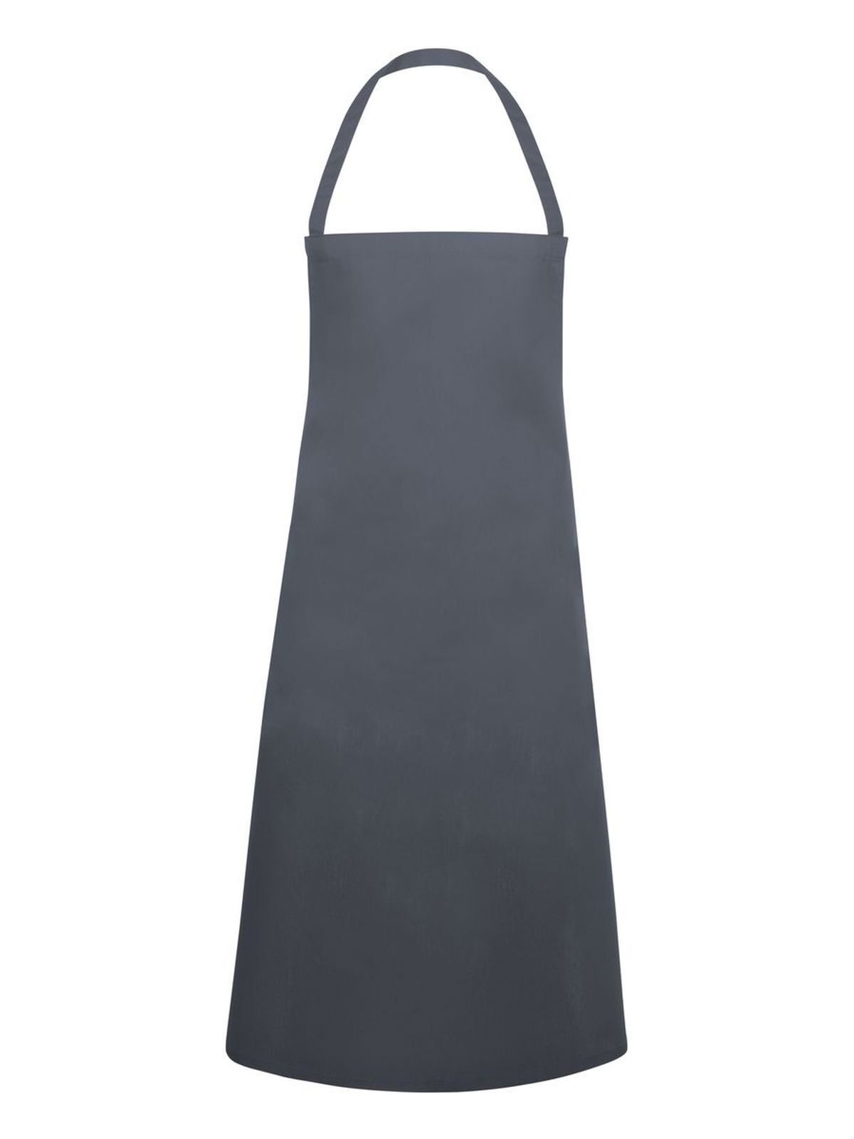 Bib Apron Basic 75 x 100 cm Herren Schürze / Kasack – Karlowsky – Farbe Anthrazit – individuell veredelbar