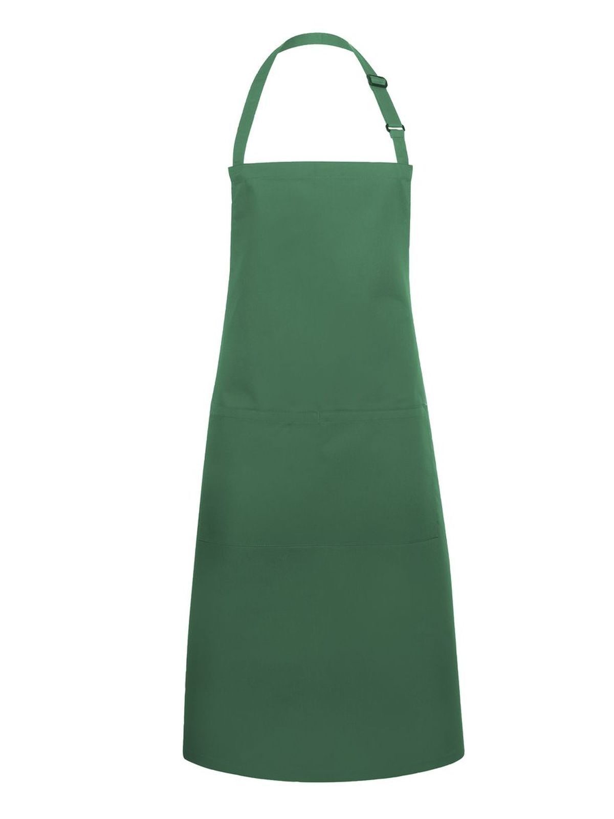 Bistro Apron Basic With Buckle And Pocket Herren Schürze / Kasack – Karlowsky – Farbe Waldgrün – individuell veredelbar