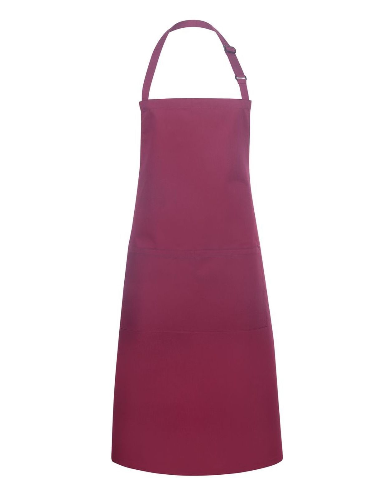 Bistro Apron Basic With Buckle And Pocket Herren Schürze / Kasack – Karlowsky – Farbe Bordeaux – individuell veredelbar