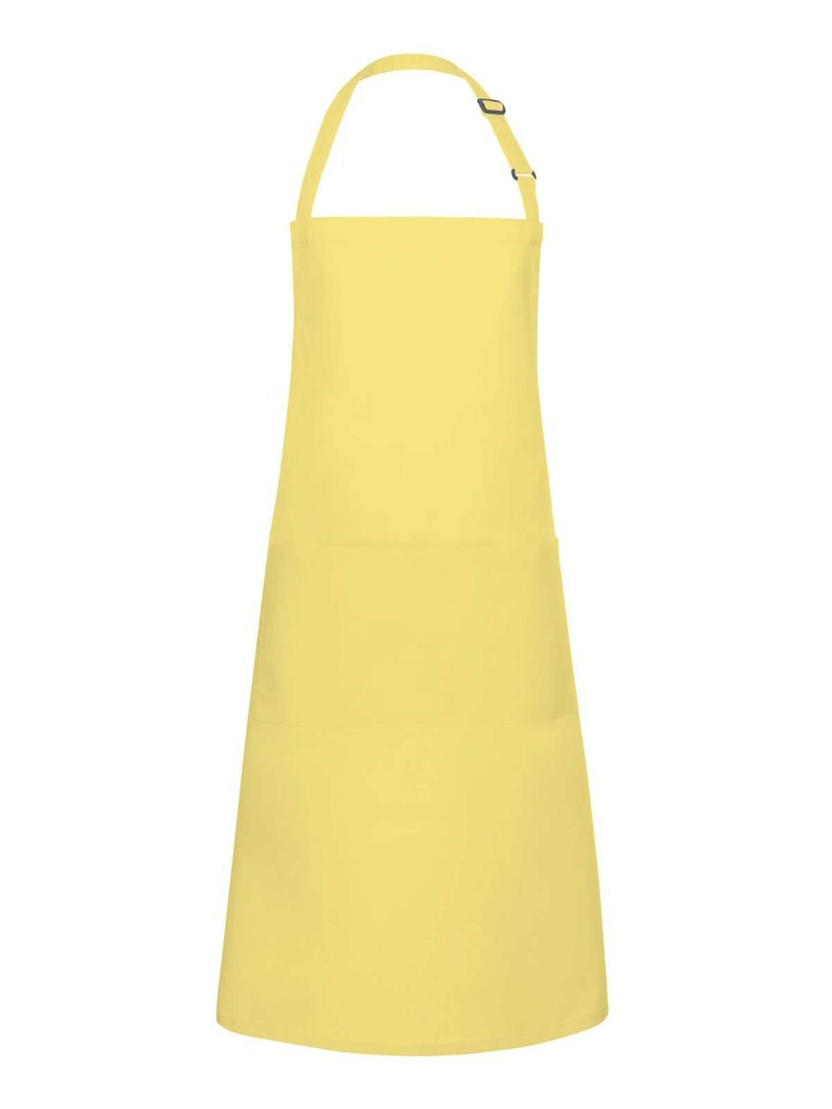 Bistro Apron Basic With Buckle And Pocket Herren Schürze / Kasack – Karlowsky – Farbe Sunny Yellow – individuell veredelbar