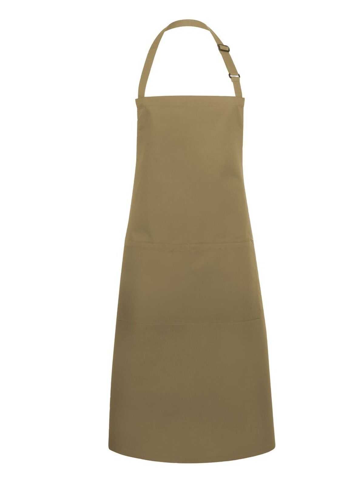 Bistro Apron Basic With Buckle And Pocket Herren Schürze / Kasack – Karlowsky – Farbe Camel – individuell veredelbar