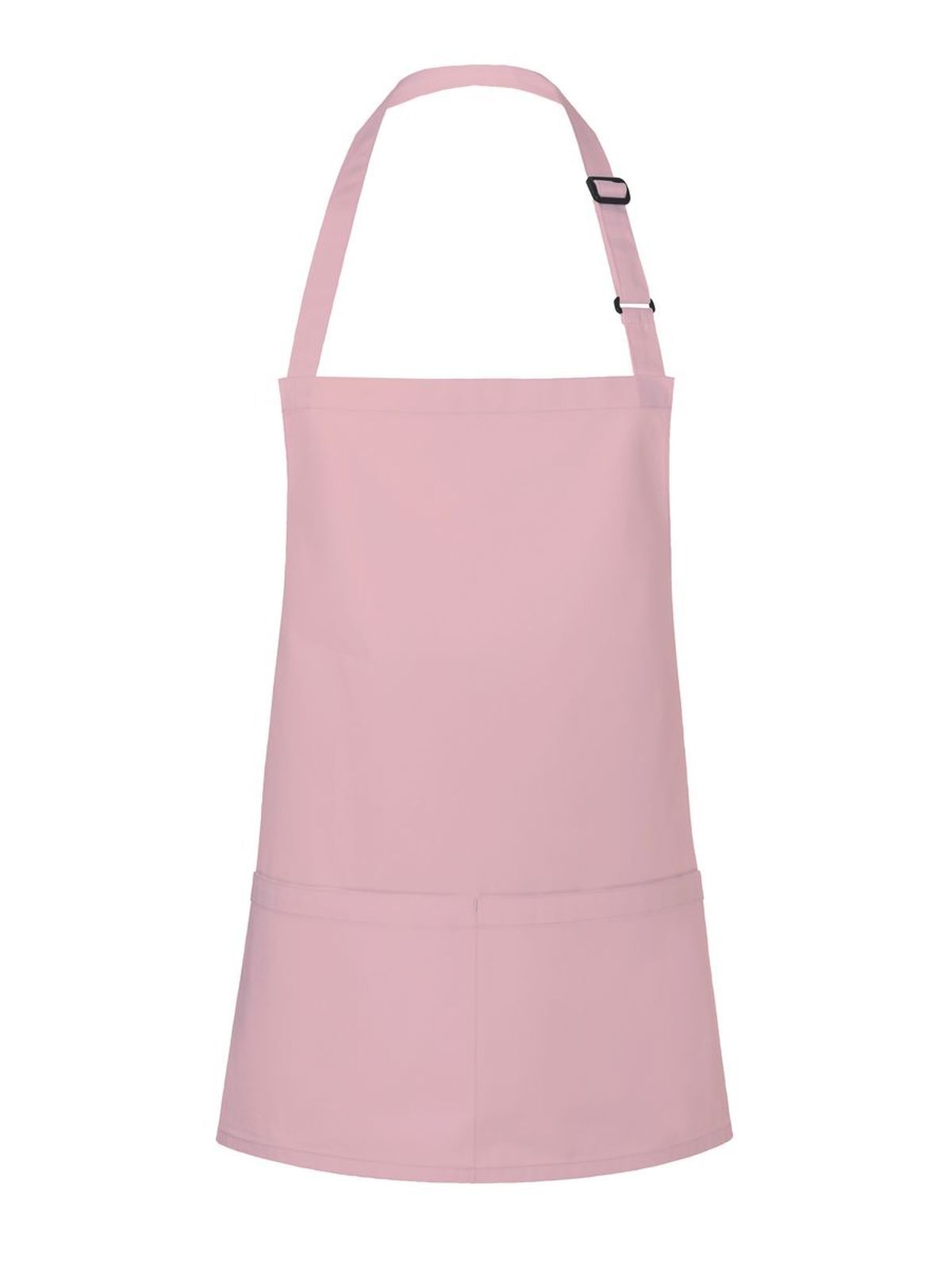 Short Bib Apron Basic With Buckle And Pocket Herren Schürze / Kasack – Karlowsky – Farbe Rose – individuell veredelbar