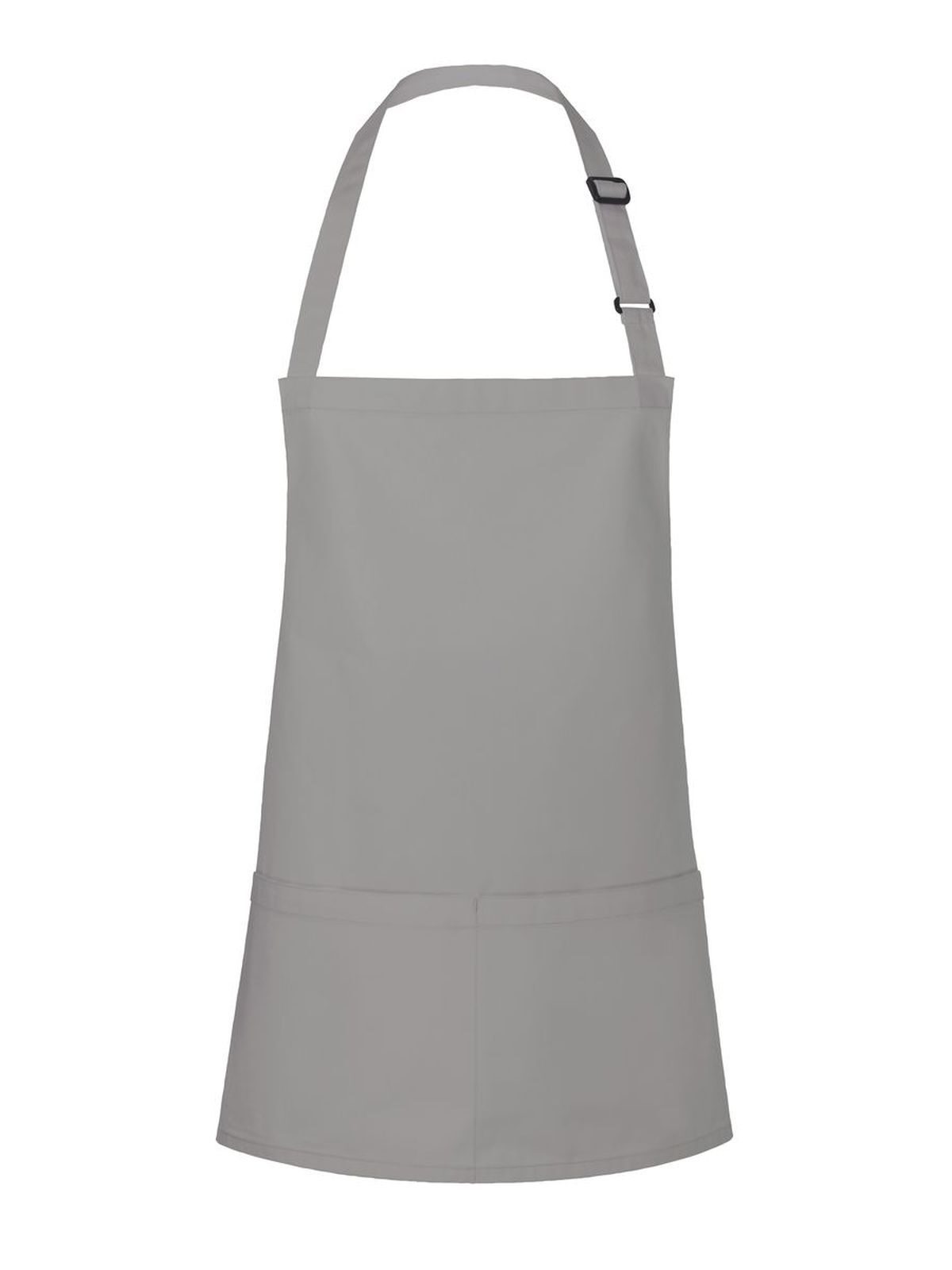 Short Bib Apron Basic With Buckle And Pocket Herren Schürze / Kasack – Karlowsky – Farbe Basalt Grey – individuell veredelbar