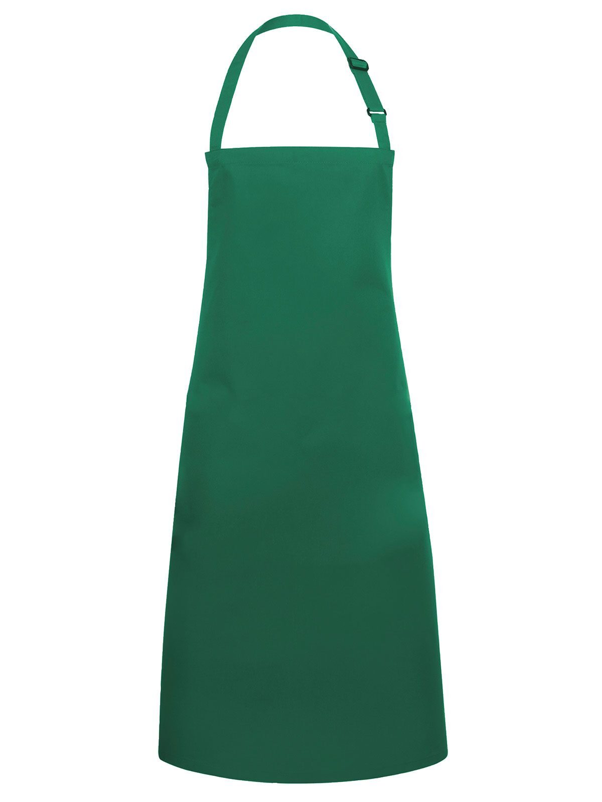 Water-Repellent Bib Apron Basic with Buckle Herren Schürze / Kasack – Karlowsky – Farbe Waldgrün – individuell veredelbar