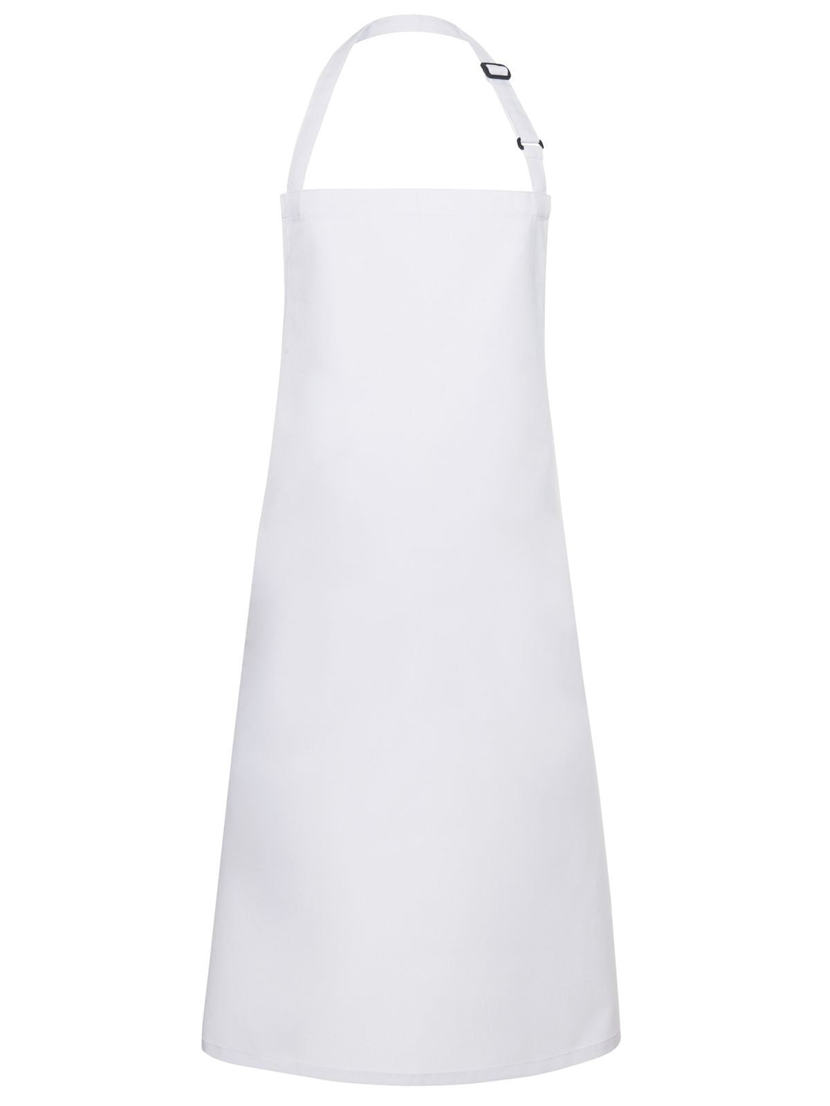 Water-Repellent Bib Apron Basic with Buckle Herren Schürze / Kasack – Karlowsky – Farbe Weiß – individuell veredelbar