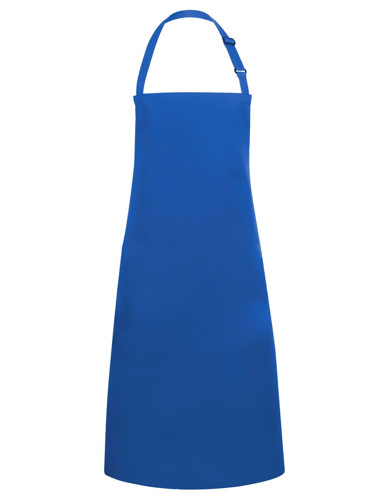 Water-Repellent Bib Apron Basic with Buckle Herren Schürze / Kasack – Karlowsky – Farbe Blau – individuell veredelbar