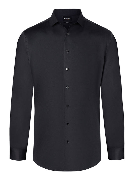 Long Sleeve Shirt Herren Hemd / Bluse – Karlowsky – Farbe Schwarz – individuell veredelbar