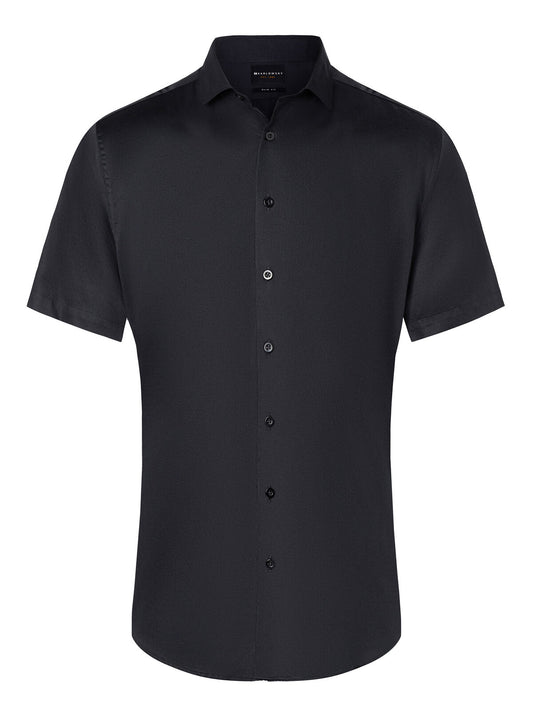 Short Sleeve Shirt Herren Hemd / Bluse – Karlowsky – Farbe Schwarz – individuell veredelbar