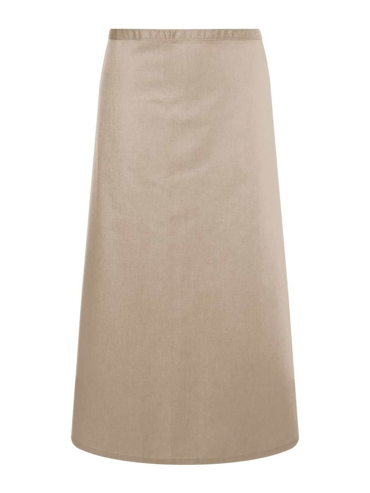 Bistro Apron Ibiza 110 x 90 cm Herren Schürze / Kasack – Karlowsky – Farbe Sand – individuell veredelbar
