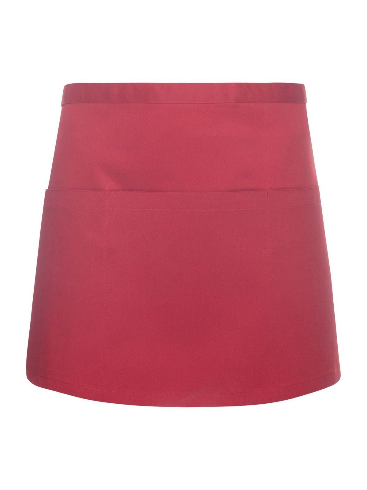 Waist Apron Basic Schürze / Kasack – Karlowsky – Farbe Rot – individuell veredelbar