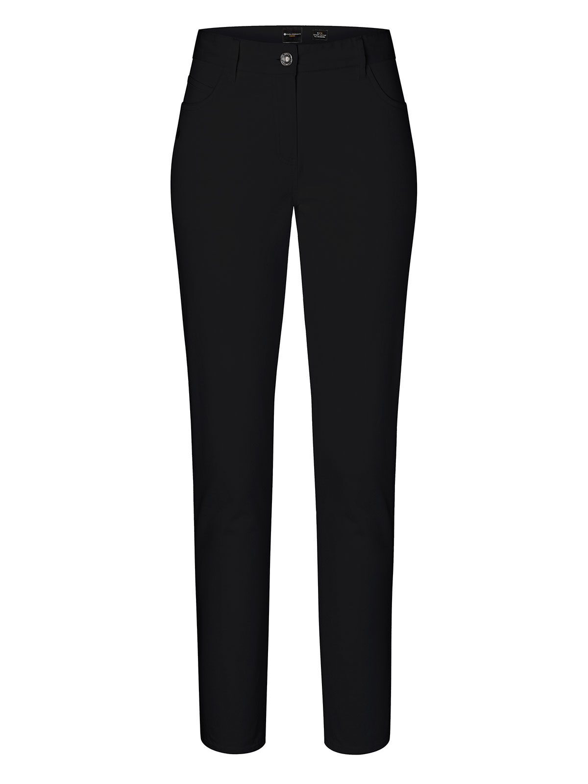Five-Pocket-Pants Damen Hose / Rock – Karlowsky – Farbe Schwarz – individuell veredelbar