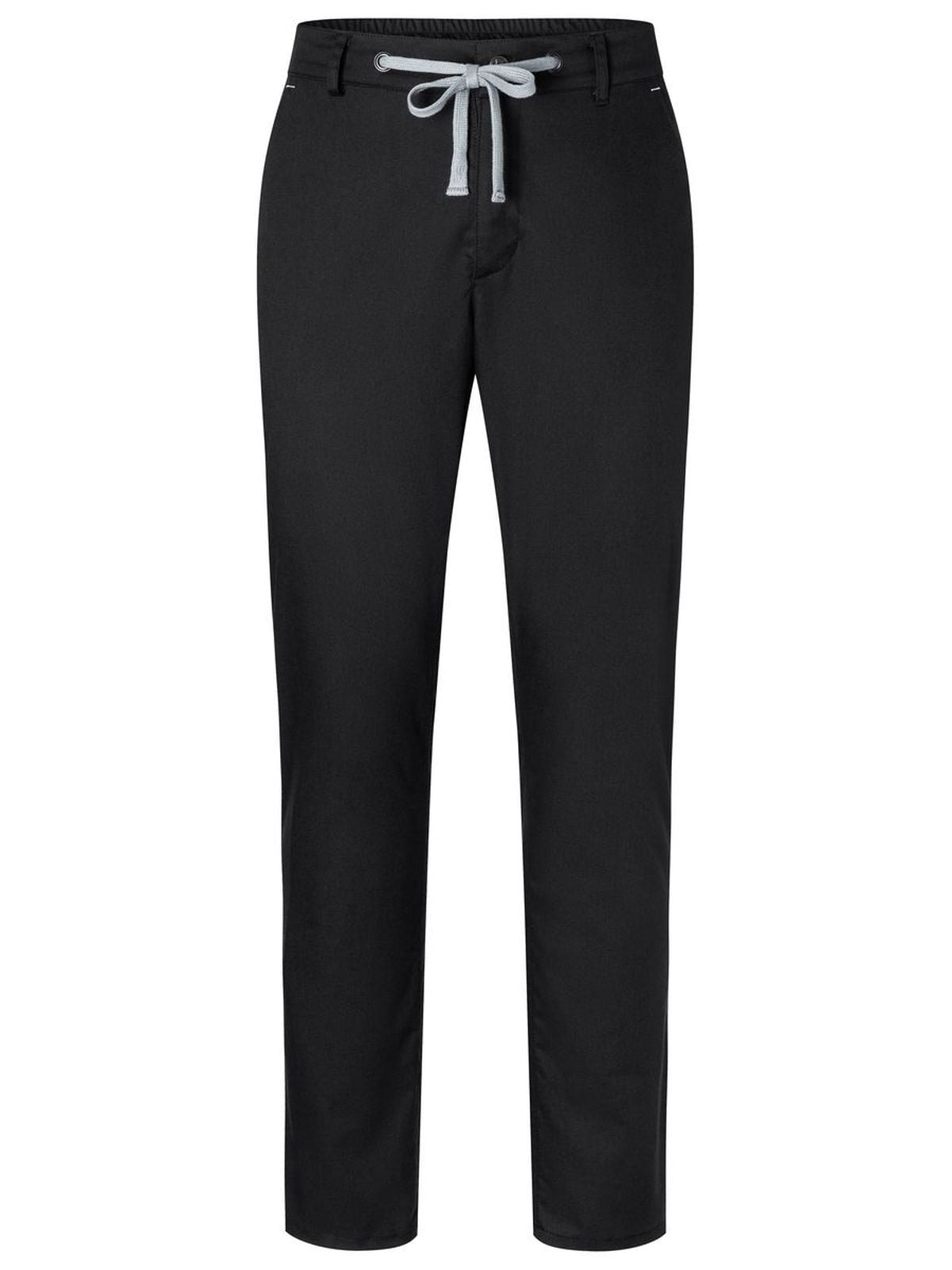 Chino Trouser Modern Stretch Herren Hose / Rock – Karlowsky – Farbe Schwarz – individuell veredelbar