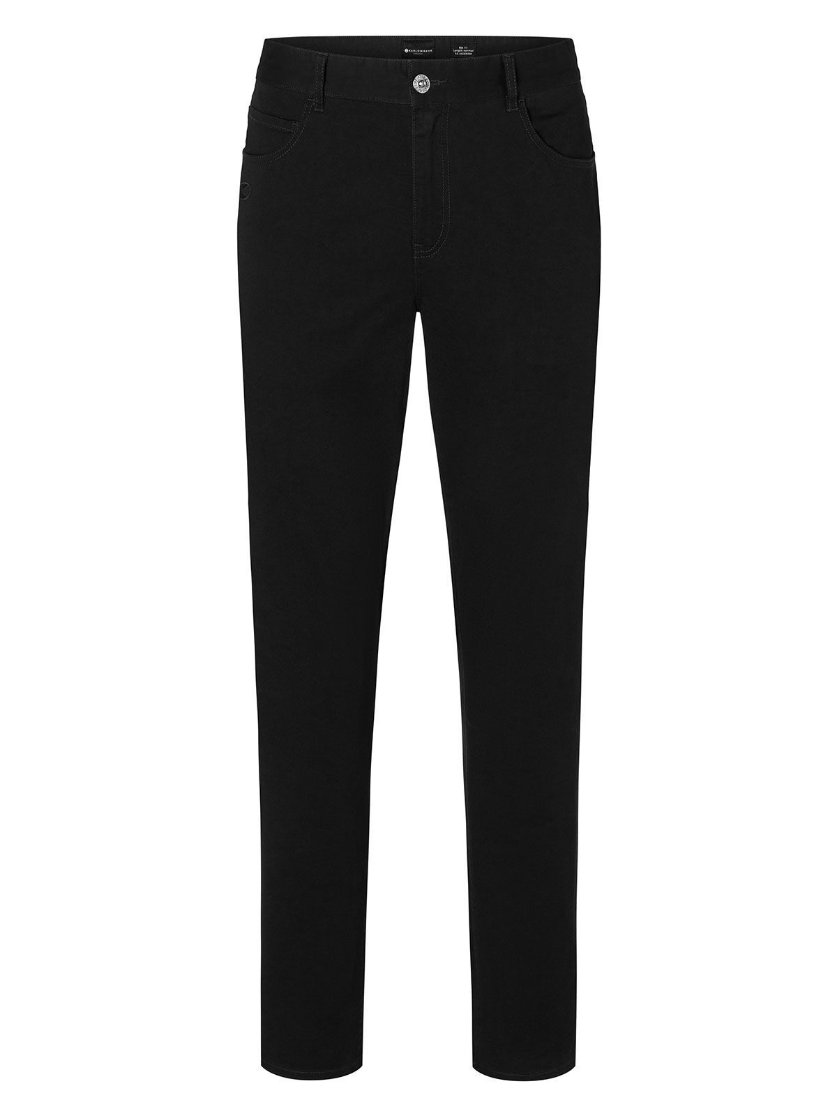 Five-Pocket-Pants Herren Hose / Rock – Karlowsky – Farbe Schwarz – individuell veredelbar