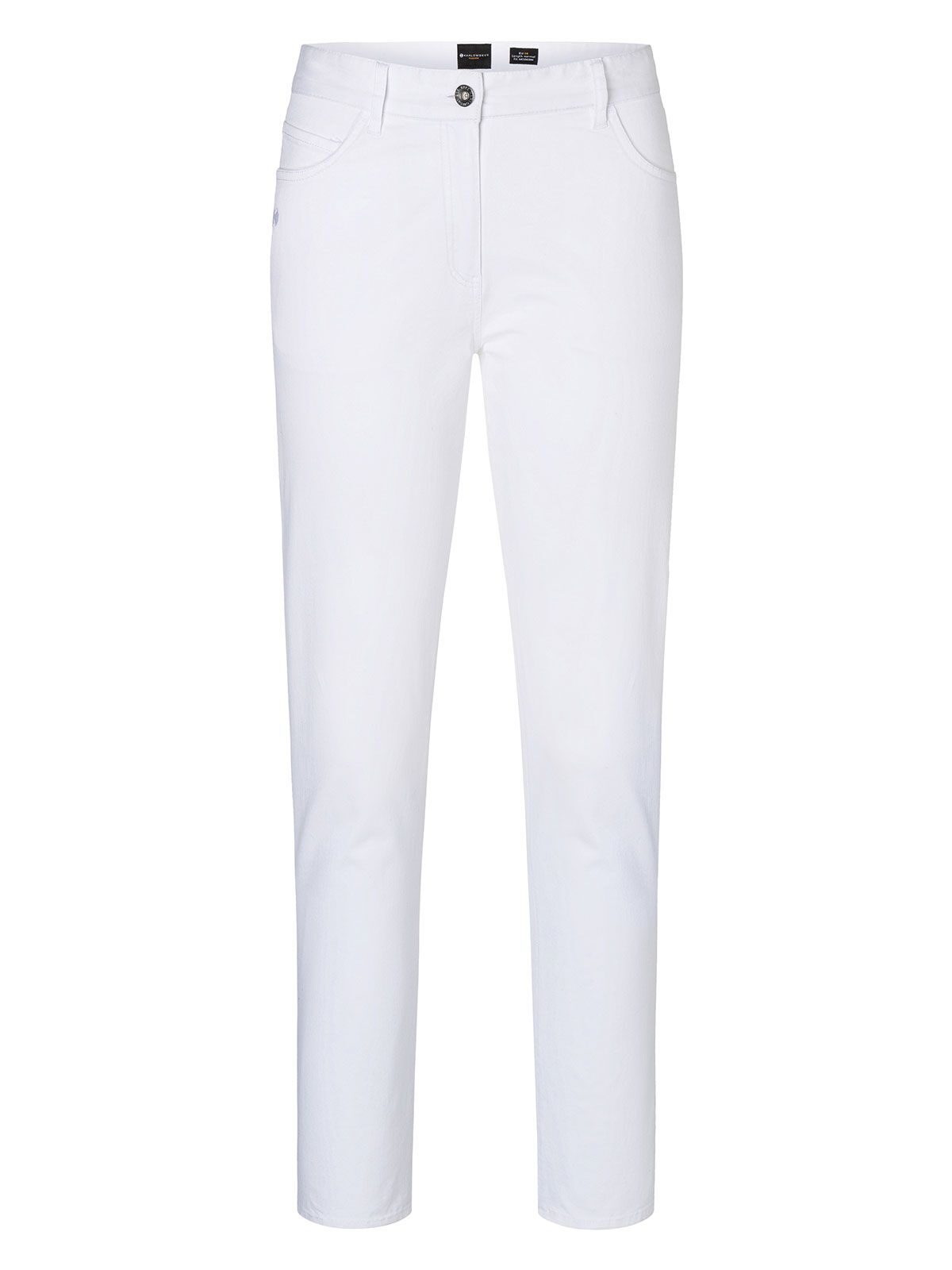 Five-Pocket-Pants Herren Hose / Rock – Karlowsky – Farbe Weiß – individuell veredelbar