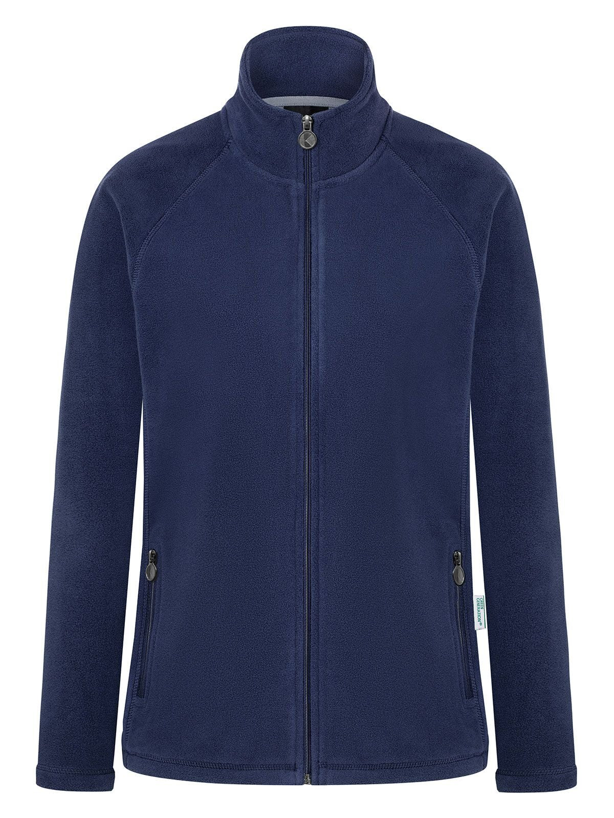 Ladies' Workwear Fleece Jacket Damen – Karlowsky – Farbe Navy – individuell veredelbar