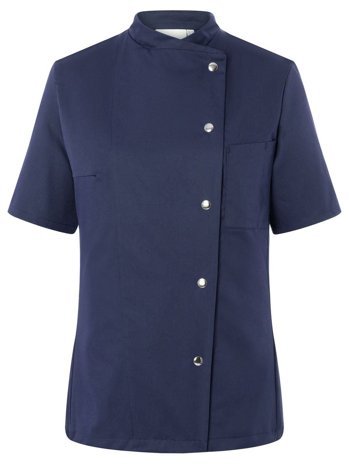 Ladies' Chef Jacket Greta Damen Schürze / Kasack – Karlowsky – Farbe Navy – individuell veredelbar