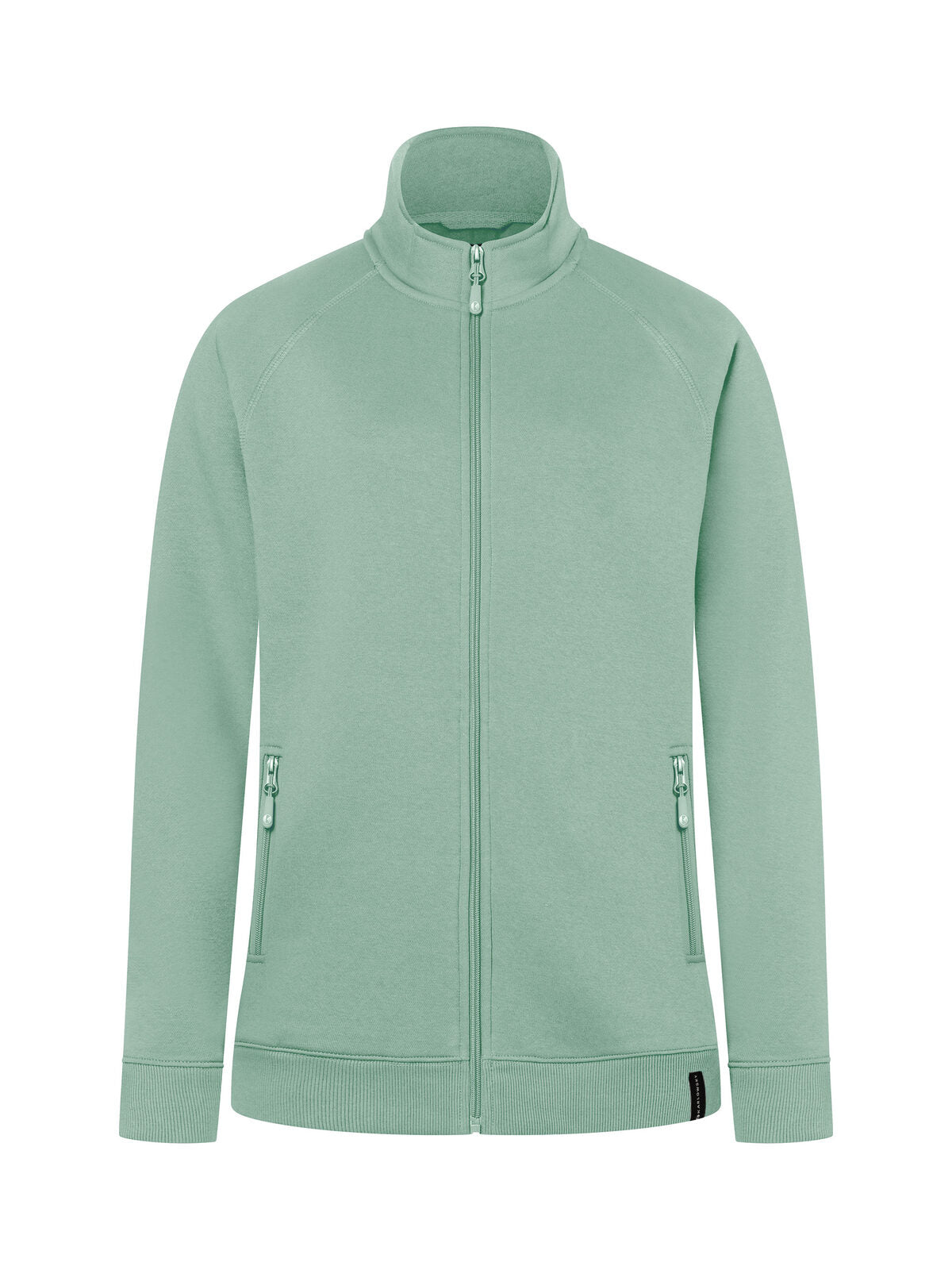 Giacca da lavoro da donna Damen Sweatshirt / Hoodie – Karlowsky – Farbe Pistachio green – individuell veredelbar
