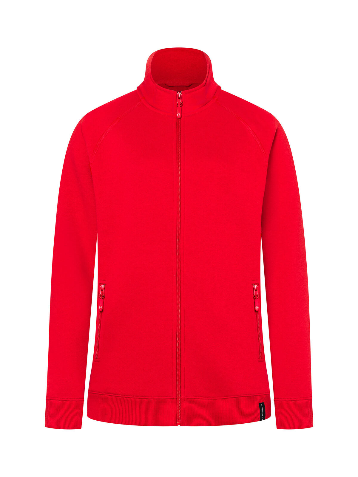 Giacca da lavoro da donna Damen Sweatshirt / Hoodie – Karlowsky – Farbe Rot – individuell veredelbar