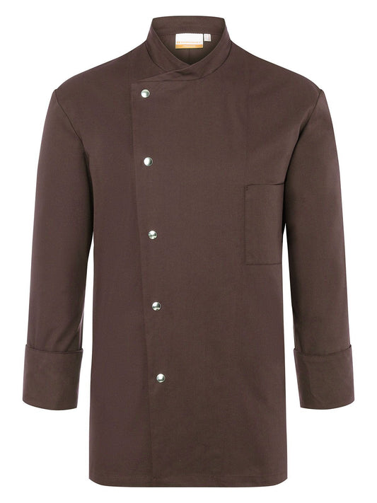 Chef Jacket Lars Herren Schürze / Kasack – Karlowsky – Farbe Light-Brown – individuell veredelbar
