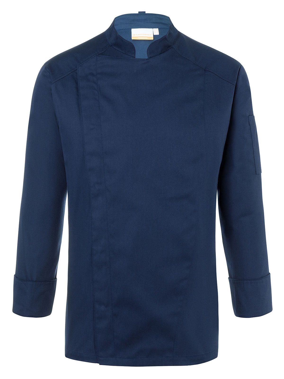 Chef Jacket Noah Herren Schürze / Kasack – Karlowsky – Farbe Navy – individuell veredelbar