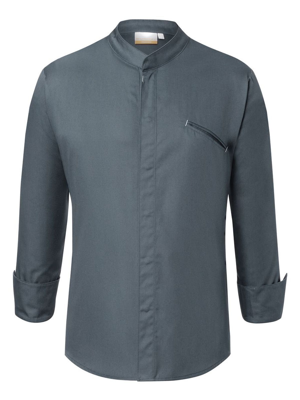 Chef Jacket Modern Touch Schürze / Kasack – Karlowsky – Farbe Anthrazit – individuell veredelbar