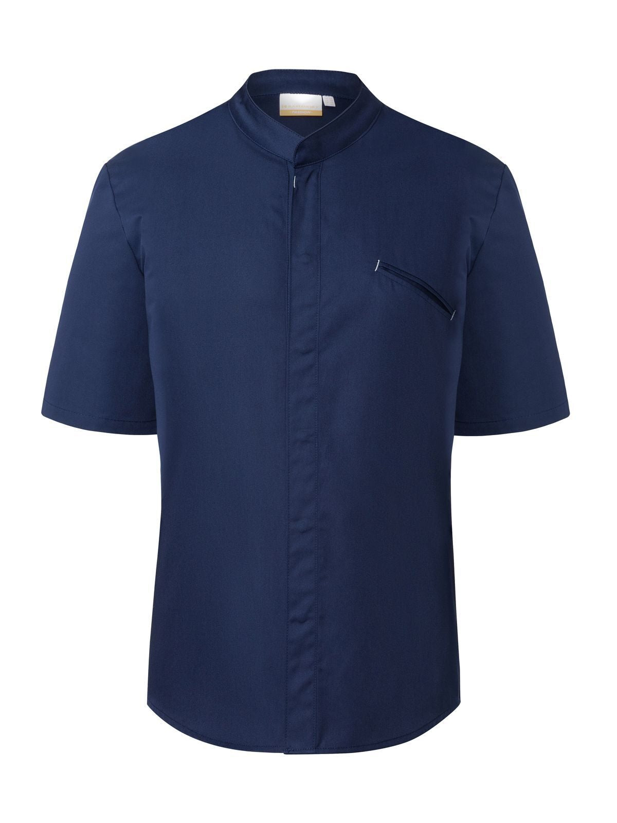 Short-sleeve Chef Jacket Modern-Touch – Karlowsky – Farbe Navy – individuell veredelbar