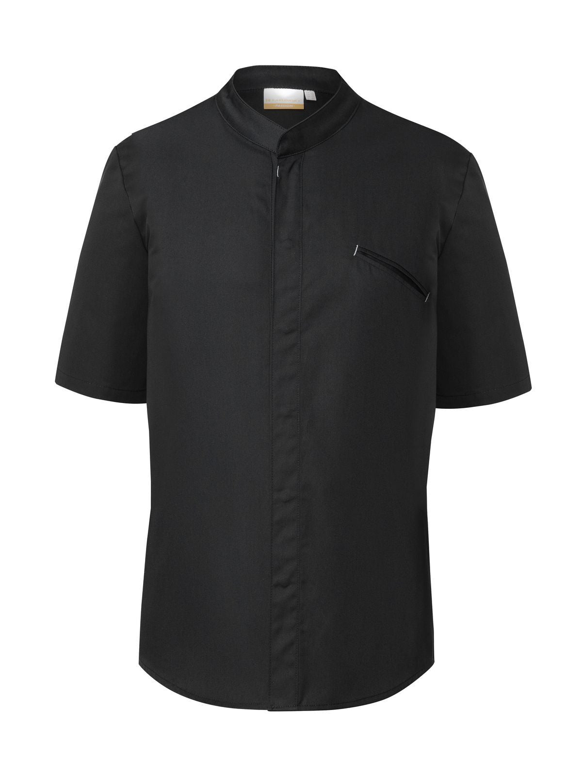 Short-sleeve Chef Jacket Modern-Touch – Karlowsky – Farbe Schwarz – individuell veredelbar