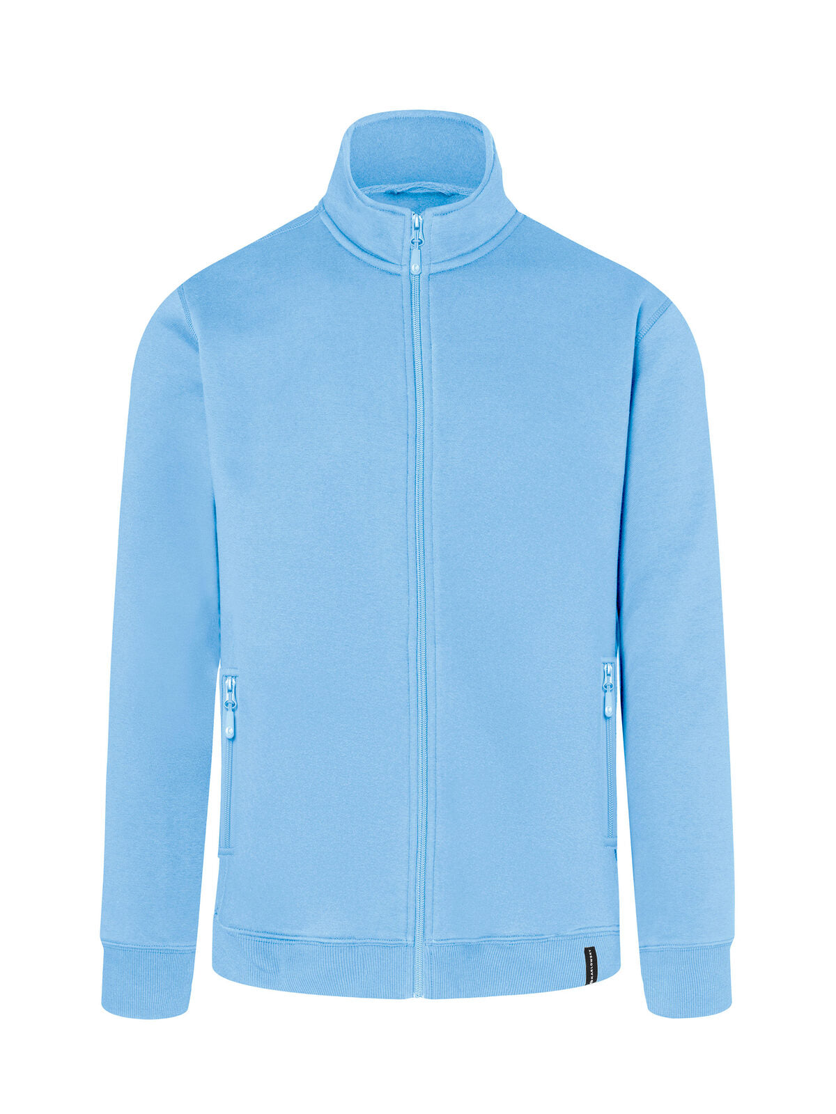 Giacca da lavoro da uomo Herren Sweatshirt / Hoodie – Karlowsky – Farbe Ice blue – individuell veredelbar