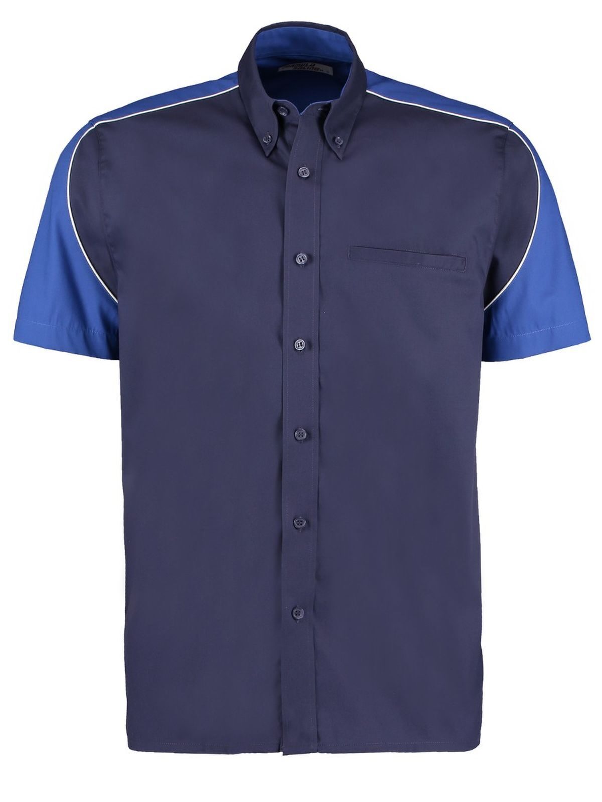 Camicia Formula Racing Hemd / Bluse – Kustom Kit – Farbe navy/royal – individuell veredelbar