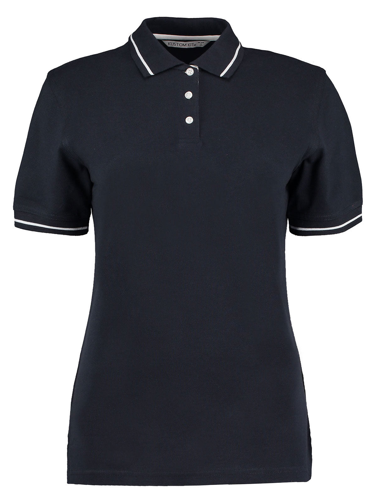 St. Mellion Polo Damen Poloshirt – Kustom Kit – Farbe navy/white – individuell veredelbar