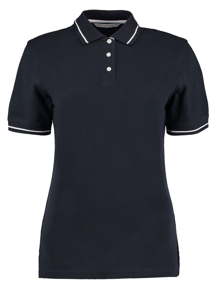 St. Mellion Polo Damen Poloshirt – Kustom Kit