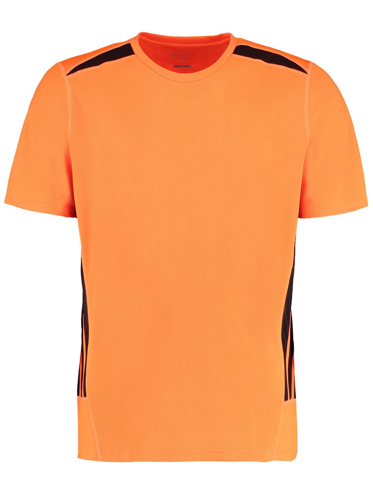 Training Fluo T-Shirt – Kustom Kit – Farbe fluorescent orange/black – individuell veredelbar