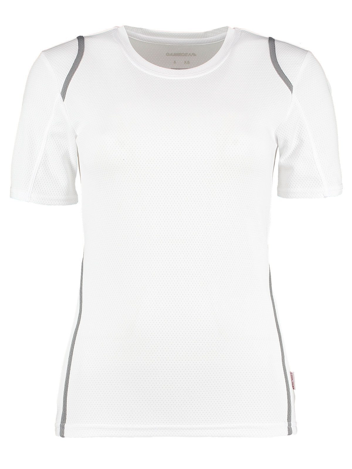 Cooltex Women Damen T-Shirt – Kustom Kit – Farbe white/grey – individuell veredelbar