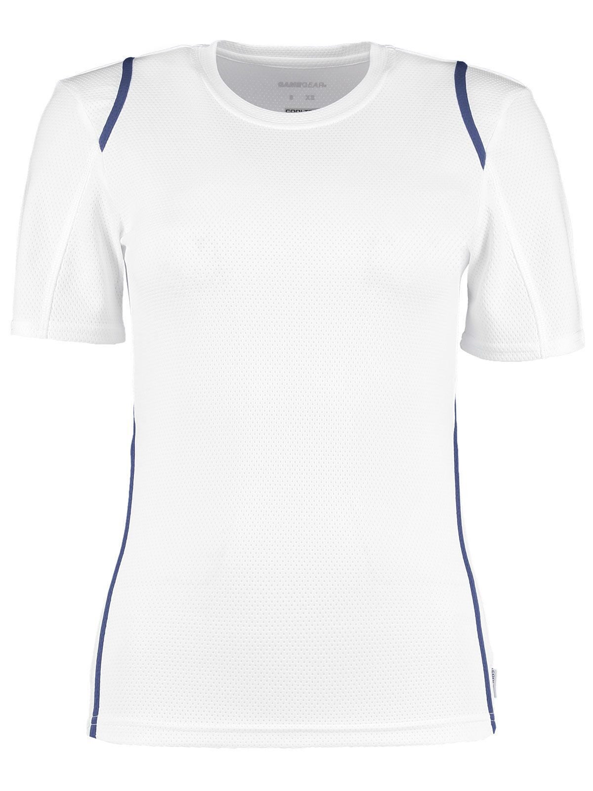 Cooltex Women Damen T-Shirt – Kustom Kit – Farbe white/navy – individuell veredelbar